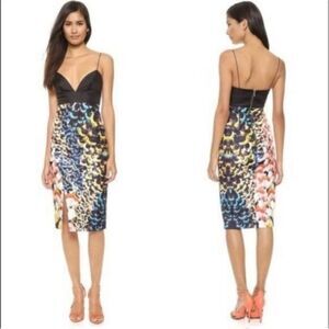 Nicholas
Printed Midi Length Dress
Size: XS